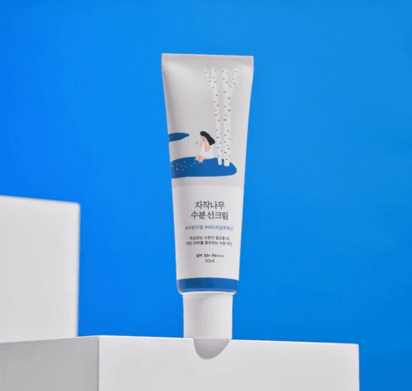 ROUND LAB Birch Juice Moisturizing Sunscreen SPF50+ PA++++ - apsauga nuo saulės - Image 2