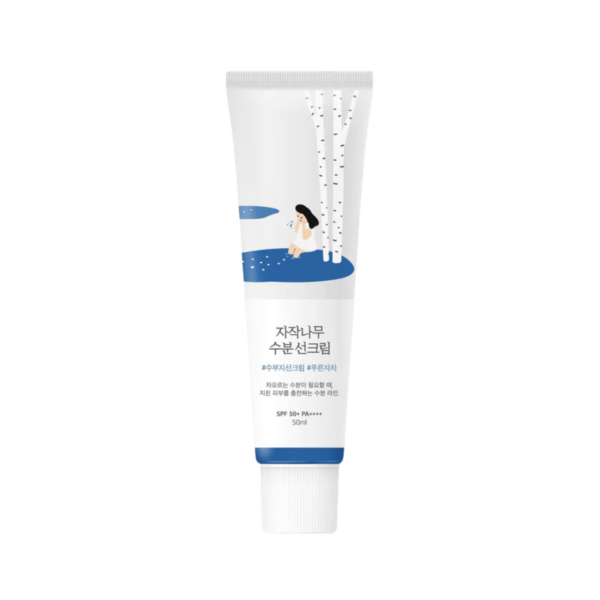 ROUND LAB Birch Juice Moisturizing Sunscreen SPF50+ PA++++ - apsauga nuo saulės