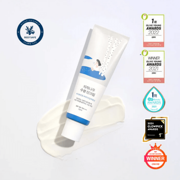 ROUND LAB Birch Juice Moisturizing Sunscreen SPF50+ PA++++ - apsauga nuo saulės - Image 3
