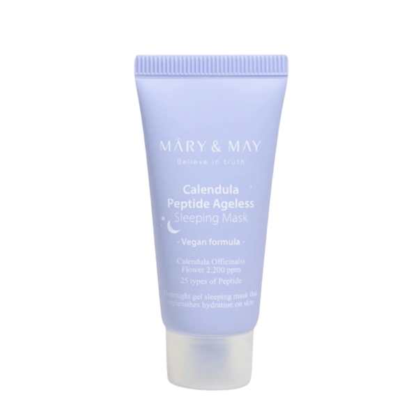 MARY&MAY Calendula Peptide Ageless Sleeping Mask - miego kaukė
